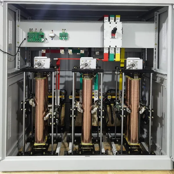 Three Phase 30kVA SVC Voltage Regulator With Overload Protection and Digital Display photo-2