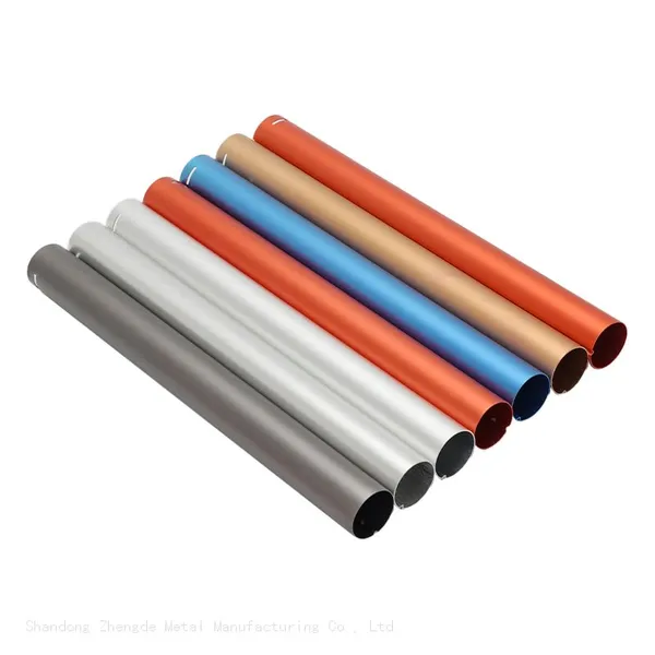 Solid Hollow Aluminium Profile Pipe photo-3