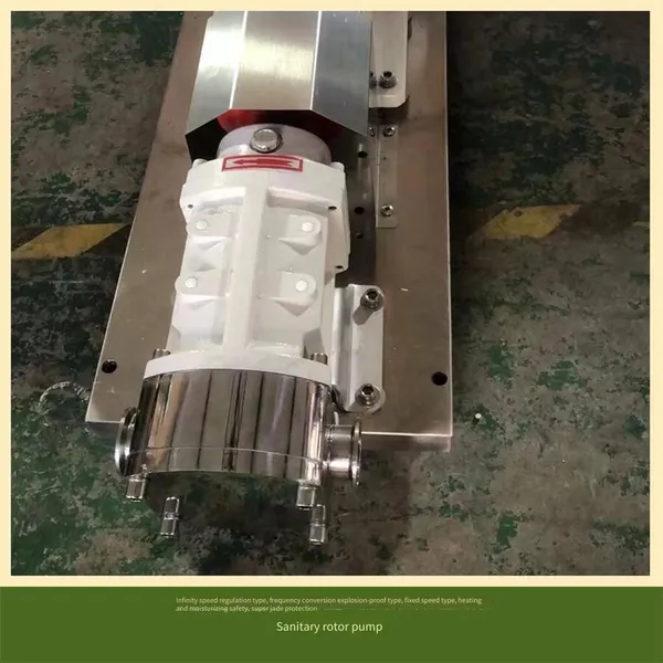 Lq3a Stainless Steel High-viscosity Pump, Screw Pump, Luoji Pump Industry Gear Speed-regulating Food Rotor Pump photo-2
