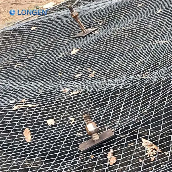 Rockfall Netting G45 2 G80 4 High Performance Mesh Galvanized High Tensile Wire Mesh Stabilize Soil Rock Slopes Effectively photo-4