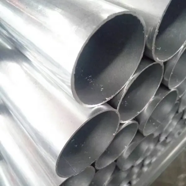 High Quality Gi Pipe Galvanized Scaffold Tube 6m Round Cattle Fence Post Steel Pipe En39/BS1139 Tested With Cutting Service photo-3