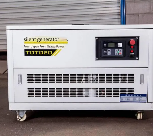 Silent 50kw Gasoline Generator With Four-cylinder Water Cooling for Health Centers photo-4