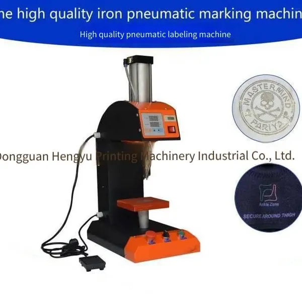 Pneumatic Single-station Heat Transfer Machine, Pneumatic Logo Heat Transfer Machine for Automatic Label Ironing