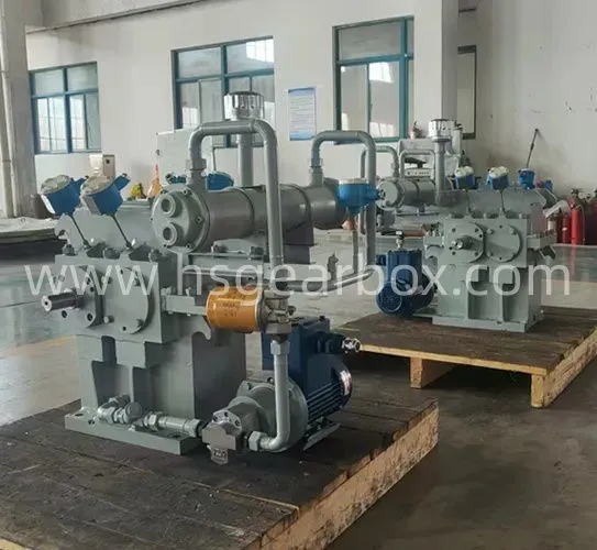 High Speed Gearbox With Built-in Lubrication and Cooling System