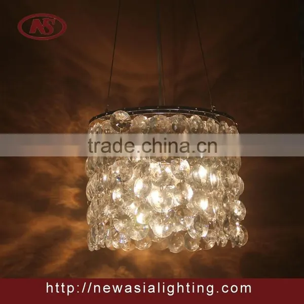 Round Globes Acrylic Clear Chandelier Acrylic Cheap but High-end Looks Like Crystal Ceiling Lamp photo-3