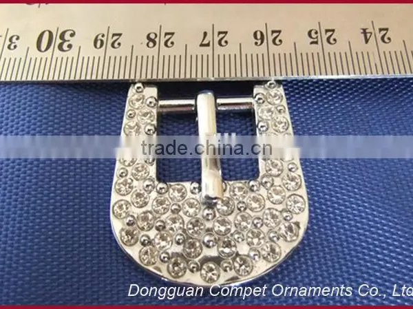 Wholesale 15mm Diamond Fan-shaped Buckle Pet Collar Alloy Buckles Upscale Rhinestone Dog Collar Buckle photo-3