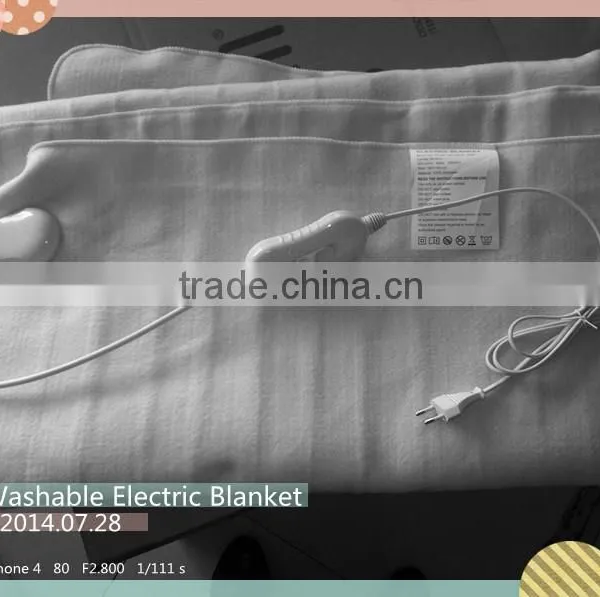 India Customer Visit Our Hongkong Exhibition for Polyester Electric Blanket With CE,ROHS Certification photo-6