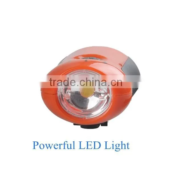Wholesales Coloful Hand Crank Generator Flashlight photo-4