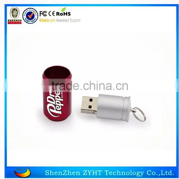 Portable Slim Metal Usb Stick Cola Can 4g/8g Usb Disk photo-5