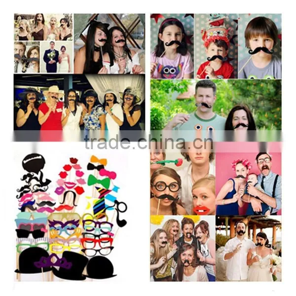 Birthday Wedding Party Favor Supplies Party Mask Photo Booth Props on a Stck Quality Choice photo-2