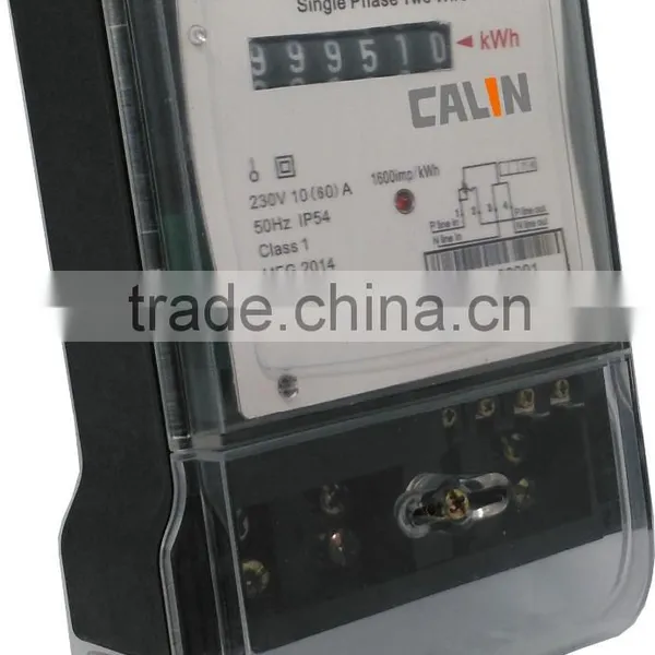 Single Phase Register Display Electricity Meter photo-3