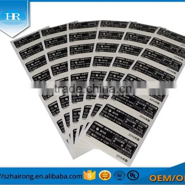 High Quality Roll Custom Waterproof Synthetic Paper Label Bottles Sticker photo-4
