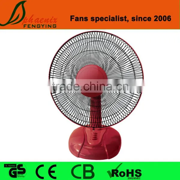 Air Cooling 6/9/10/12/16 Inch Electric Plastic and Metal Decorative Table Fan photo-3