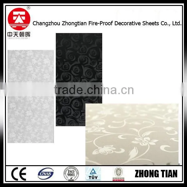 New Style Best Price Embossed HPL Flower Design photo-5