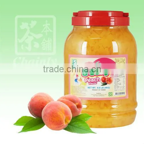 Peach Flavor Coconut Jelly
