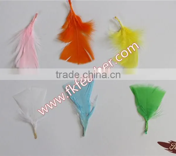 DIY Craft Natural Turkey Feather Decoration For Hat photo-4