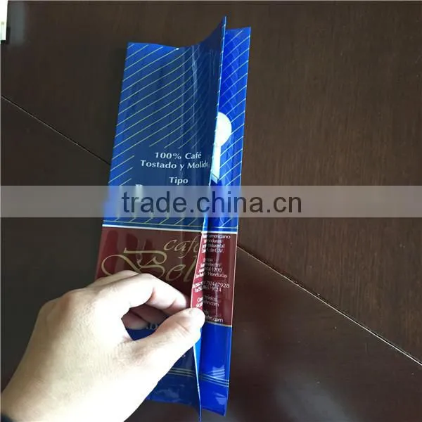 Custom Printing Coffee Bag/coffee Tea Packaging /plastic Film Roll /aluminium Foil Zipper Stand up Pouch With Valve photo-4