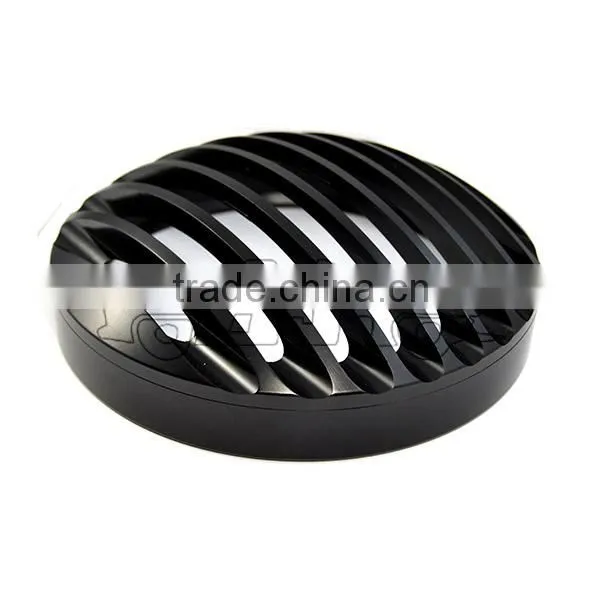 BJ-HGC-001 for Harley Sportster XL 883 1200 Aluminum 5 3/4" Motorcycle Headlight Grill Cover photo-4