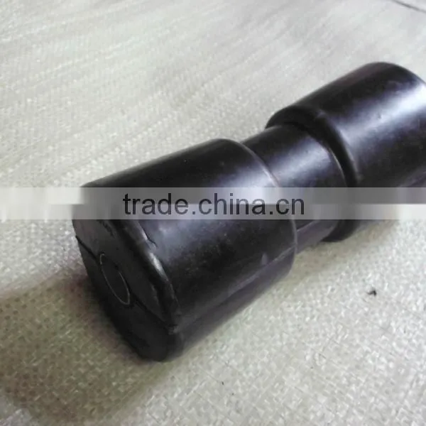 Black Rubber Boat Roller