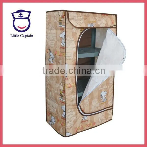 Plastic Folding Colorful Kids Wardrobe