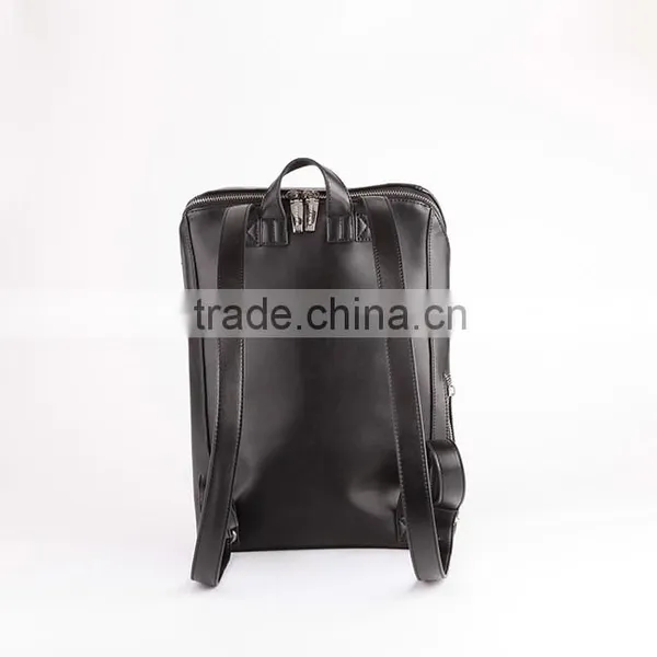 4741 Black Color Fashion PU Material Women Custom Sport Backpack, Backpack Manufacturer China photo-4