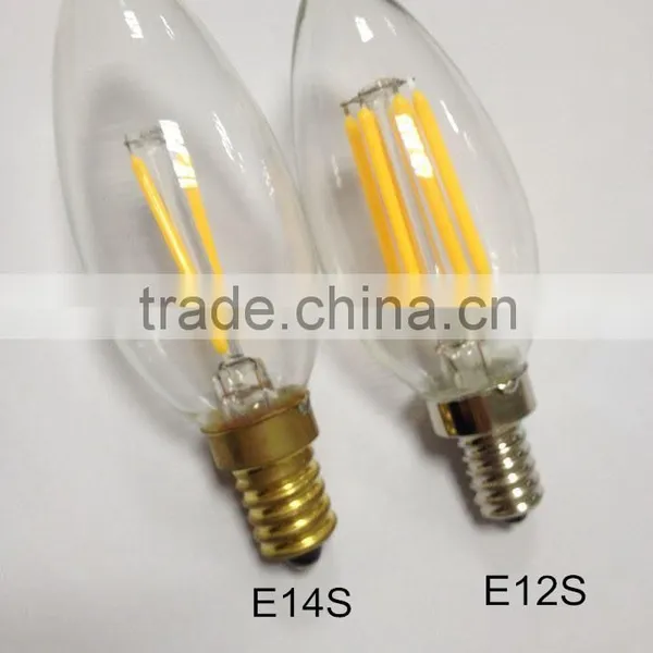 C35 2W LED FILAMENT Candle Lighting 110V E12S US photo-3