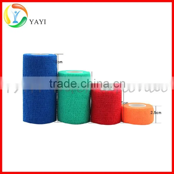 Sports Muscle Protection Non Woven Adhesive Elastic Bandage photo-3