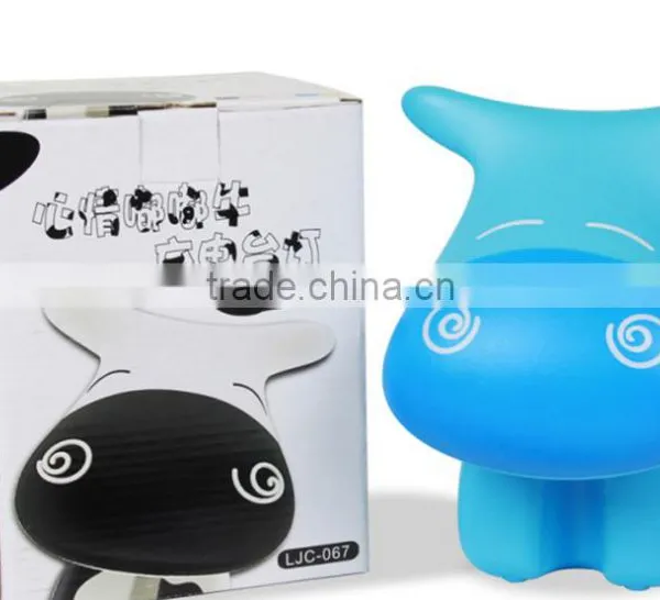 BLUE COW USB RECHARGEABLE LED TABLE LAMP