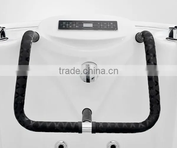 Indoor Freestanding Bathtub With Sports Bicycle photo-5
