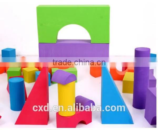 Wholesale Colorful Building Toy Soft Eva Foam Block photo-6