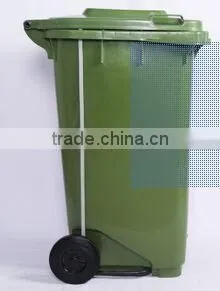 2015 Outdoor Kitchen Dustbin 120 Liter Trash Can Eco Friendly Waste Bin With Foot Pedal Garbage Can photo-3