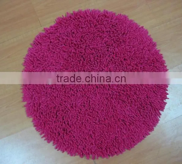 Microfiber Heart Shape Bedroom Mat photo-5