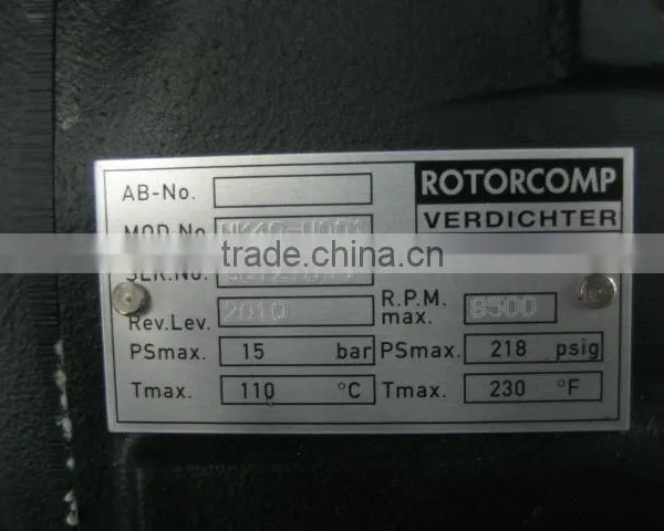 CE Belt Drive Rotary Screw Air Compressor With ROTORCOMP Air End LW-10 photo-2