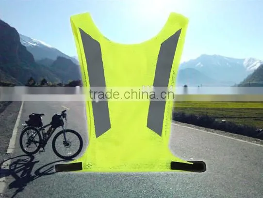 EN471 High Visibility Fluorescent Jackets Cycling for Riding Motorcycle Safety photo-5