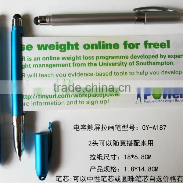 Excellent Roller Banner Pen for Promotion Embossed Logo Roller Pen photo-3