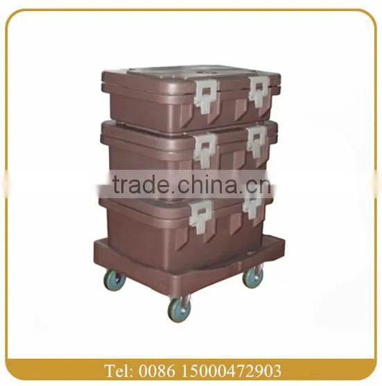 Plastic Food Pan Container 24L, With Stainless Steel Pans for Preserving Hot Food Quality Choice photo-6