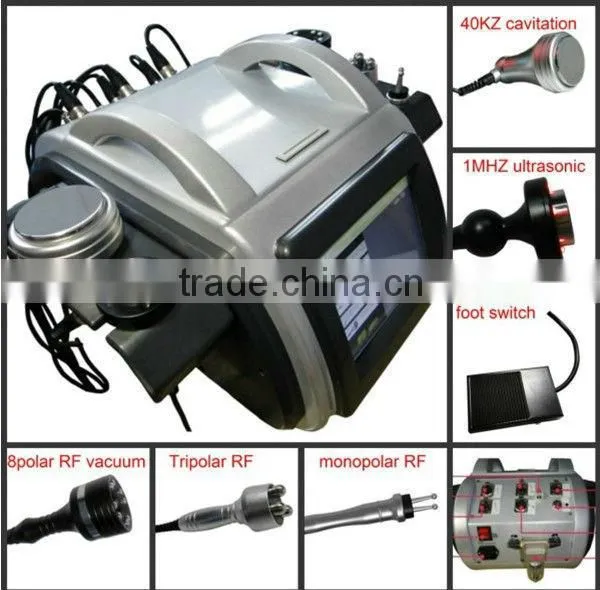 2014 Slimming and Ultrasonic Bipolar Liposuction Cavitation Beauty Equipment Professional photo-2