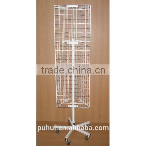 Floor Standing Foldable Metal Display Fixture With Quality Gurantee photo-3
