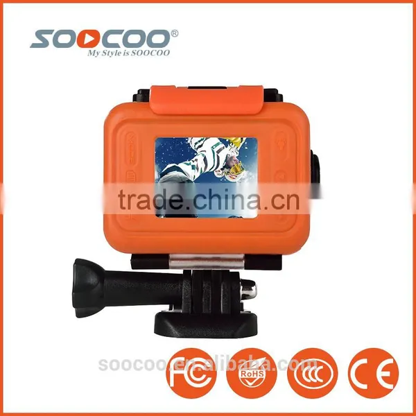 SOOCOO S60 Full HD Waterproof Cameras Sports With 2.4G Remote Control WIFI(Add 1*Battery 1*Camera Box 1*Charger)