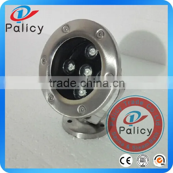 High power pc material swimming pool pre-buried LED underwater light