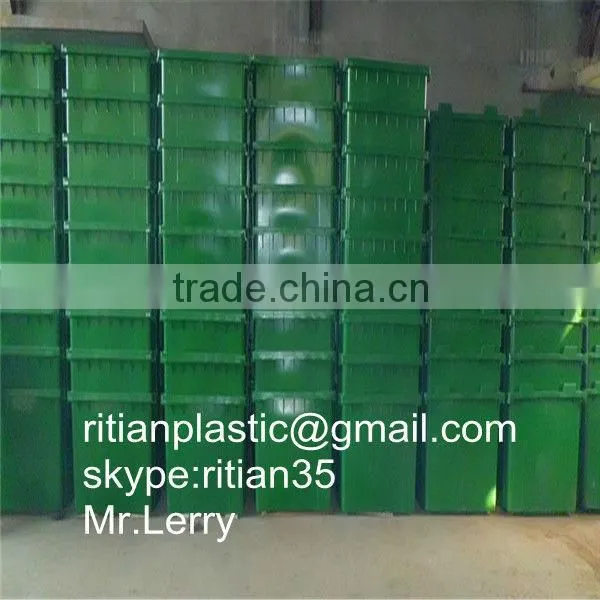 Outdoor 660liter Garbage Bin With 4 Wheels photo-2