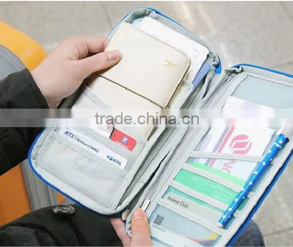 New Travel Passport Holder Ticket Wallet Handbag ID Credit Card Holder photo-5
