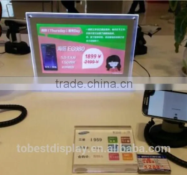 High Quality Acrylic Led Poster Frame Advertising Led Light Box photo-3