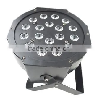 Super Brightness Pro 18pcs 1W RGBW (4in1) Flat LED Par Light With 100000 Hours Life Span photo-3