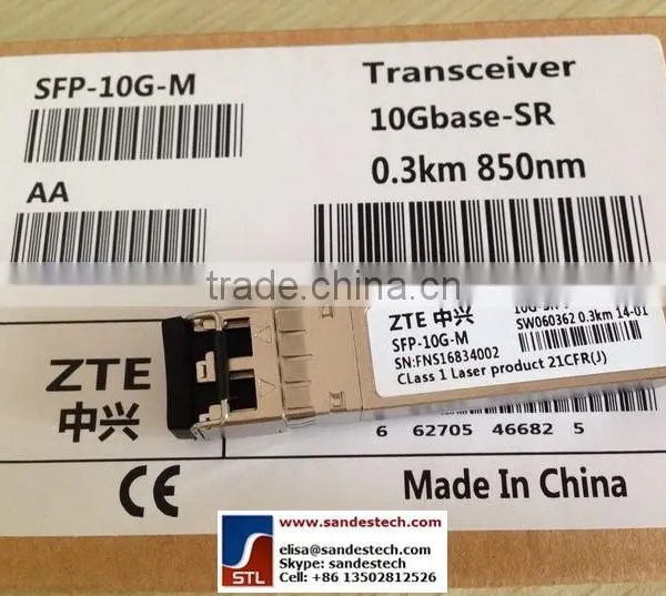 ZTE SFP+-10G-M SFP-10G-M 10GBASE-SR SFP+ 850nm 0.3km Optical Transceiver photo-2
