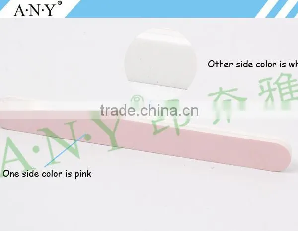 Nail Manicure Shining and Polishing Sponge Pink ProFessional Nail File fo Shining photo-3