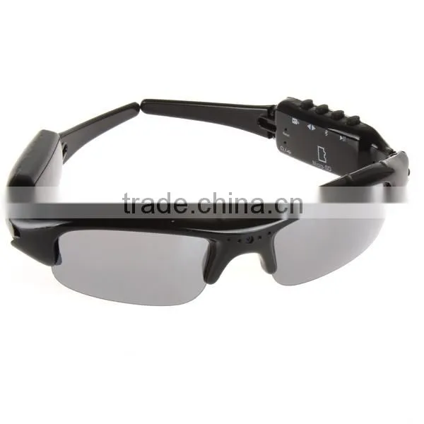 1280x720 HD Video With Bluetooth & MP3 Player Spy Hidden Camera Sunglasses photo-2