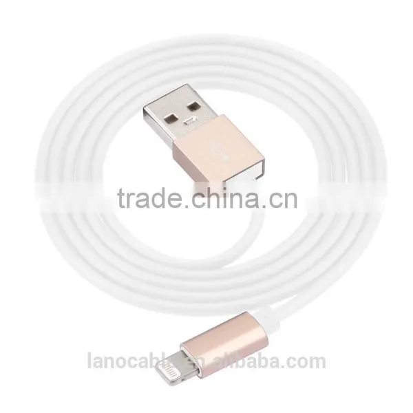 MFi Certificate TPE Jacket Alloy Casing Usb to 8pin Cable photo-2