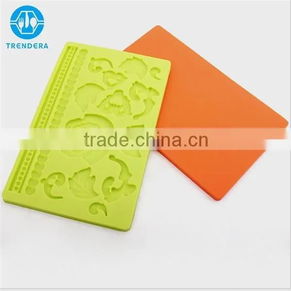 Beautiful Flower Leaf Shaped Silicone Decorating Cake Tools photo-3