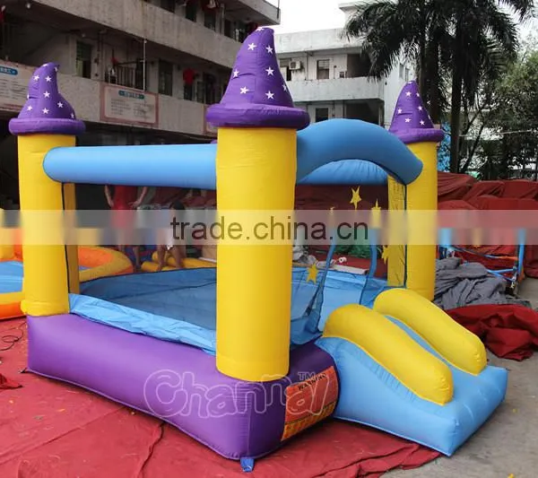 Cheap Inflatable Indoor Jumping Bouncer House for Kids,happy Hop Bouncy Castle photo-2